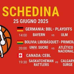 Schedina Vincente – Basket 26 Giugno 2025
