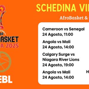 Schedina Vincente – AfroBasket & CEBL Playoffs – 24/08/2025