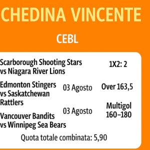 Schedina Vincente – CEBL 03/08/2025
