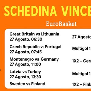 Schedina Vincente – EuroBasket 27/08/2025
