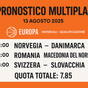 Schedina Vincente – Mondiali Qualificazione – Pre-Qualificazioni 2 – 13 Agosto 2025