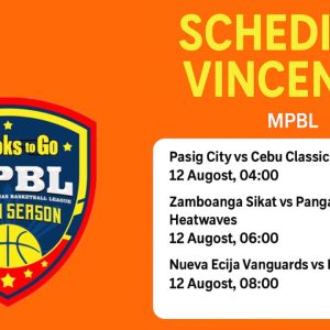 Schedina Vincente – MPBL – 12/08/2025