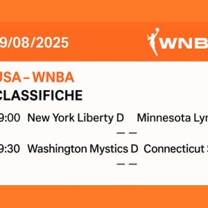 Schedina Vincente – WNBA 19/08/2025
