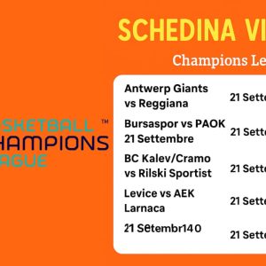 Schedina Vincente – Champions League Qualification 21/09/2025