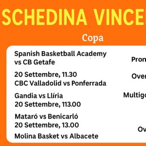 Schedina Vincente – Copa España 20/09/2025