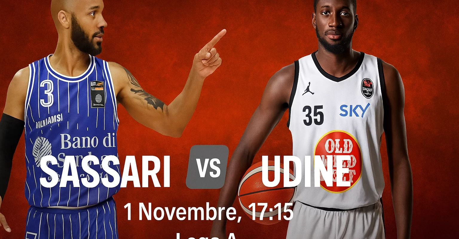 Pronostico Lega A Sassari vs Udine | Quote, Statistiche e Analisi Pre-Partita
