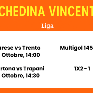 Schedina Vincente – Lega A Basket 25 Ottobre 2025